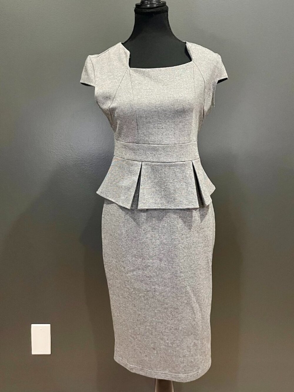 Homeyee Grey Office Wear